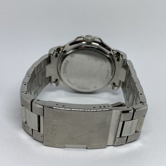 Fossil Grant FS4973 Men's Stainless Steel Analog Black Dial Quartz Watch XR914 - Picture 10 of 12